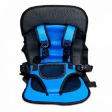 Бескаркасное автокресло Multi Function Car Cushion для детей Синий
