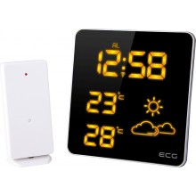 Метеостанция-часы ECG MS 007 Orange