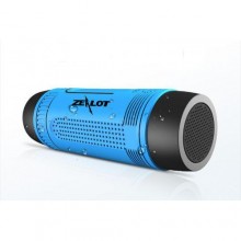 Портативная Bluetooth колонка Zealot S1 с функцией power bank и фонариком Синяя Портативная Bluetooth колонка Zealot S1 с функцией power bank и фонариком Синяя