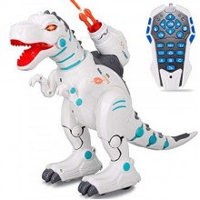 Интерактивный динозавр Intelligent Robot Dinosaur Remote Control много функций