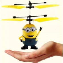 Летающий Миньон игрушка-вертолет  Airset Yellow управления сенсорное от руки 