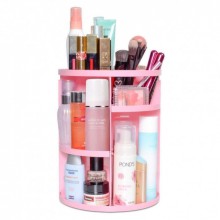 Органайзер для косметики 360° Rotation Cosmetic Organizer - Розовый