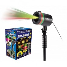 Лазерный звездный проектор Star Shower Laser Light для праздничного освещения
