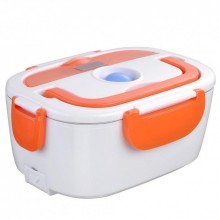 Контейнер Для еды Ланч Бокс с подогревом The Electric Lunch Box  1,05 л. Оранжевый