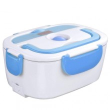 Контейнер Для еды Ланч Бокс с подогревом The Electric Lunch Box  1,05 л. Синий