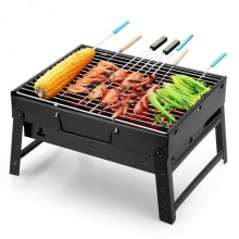 Складной барбекю гриль Компактный портативный гриль BBQ Grill Portable №A 183 + решетка для гриля Складной барбекю гриль Компактный портативный гриль BBQ Grill Portable №A 183 + решетка для гриля