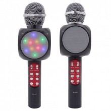 Беспроводной микрофон караоке блютуз WSTER 1816 Bluetooth динамик USB (55181im5)