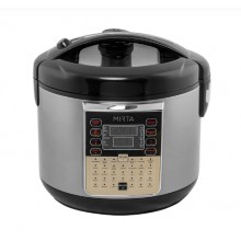 Мультиварка Mirta MC-2211 900W, 39 программ, 5L  Серебристый/черный