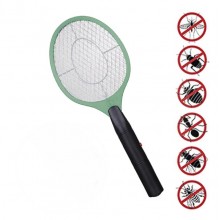 Электрическая мухобойка на аккумуляторе Rechargeable Mosquito-hitting Swatter Зеленый