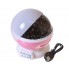 Ночник-проектор "Звездное небо" Star Master Dream Pink Вращение 360° Белый + RGB  