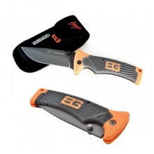 Складной туристический нож для выживания GERBER Scout Bear Grylls с чехлом