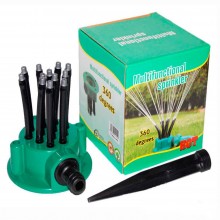 Спринклерный ороситель Multifunctional Water Sprinklers 360. ороситель, распылитель для полива газона.