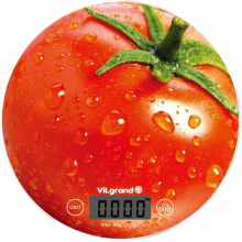 Весы кухонные электронные ViLgrand VKS-519 5 кг Tomato Весы кухонные электронные ViLgrand VKS-519 5 кг Tomato