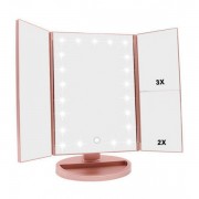  Зеркало для макияжа с подсветкой 22 LED SuperStar mirror с боковими зеркалам
