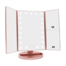  Зеркало для макияжа с подсветкой 22 LED SuperStar mirror с боковими зеркалам