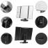 Зеркало для макияжа Superstar Magnifying Mirror с LED-подсветкой  4В1 Черный