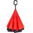 Зонт Наоборот Up-brella - Зонт Обратного Сложения  Антизонт (Умный Зонт) Черный/красный 