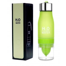 Бутылочка-соковыжималка H2O Water 650 ml Green