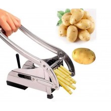 Картофелерезка слайсер для фри Potato Chipper механическая с двумя насадками из нержавеющей стали