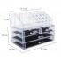 Акриловый органайзер Cosmetic Storage Box для косметики с зеркалом
