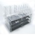 Акриловый органайзер Cosmetic Storage Box для косметики с зеркалом