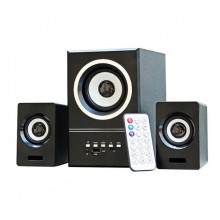 Колонки для ноутбука компьютерные SW 801U с сабвуфером Black Колонки для ноутбука компьютерные SW 801U с сабвуфером Black